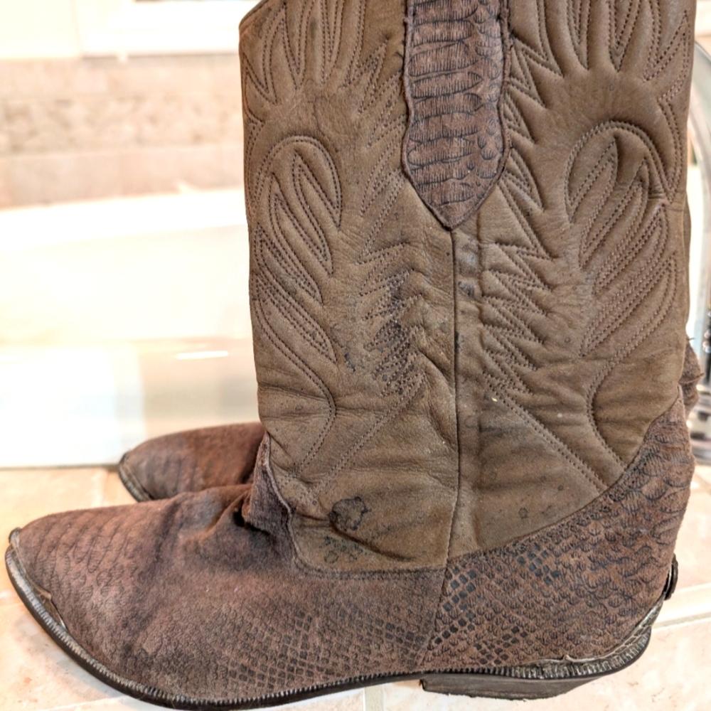 Zodiac vintage cowboy boots